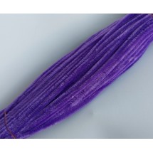 Проволока синельная 30 см цв. сиреневая фуксия, цена за 10 шт